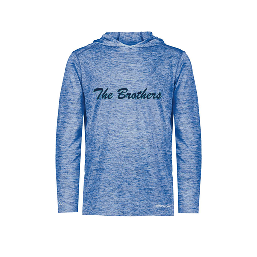 [FOLHCGRY-AS-LOGO1] Decker Men's Charge Hoodie (Adult S, Royal)