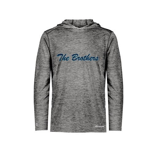 [FOLHCGBK-YS-LOGO1] Decker Youth Charge Hoodie (Youth S, Black, Logo 1)